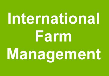 International Farm Management 2022